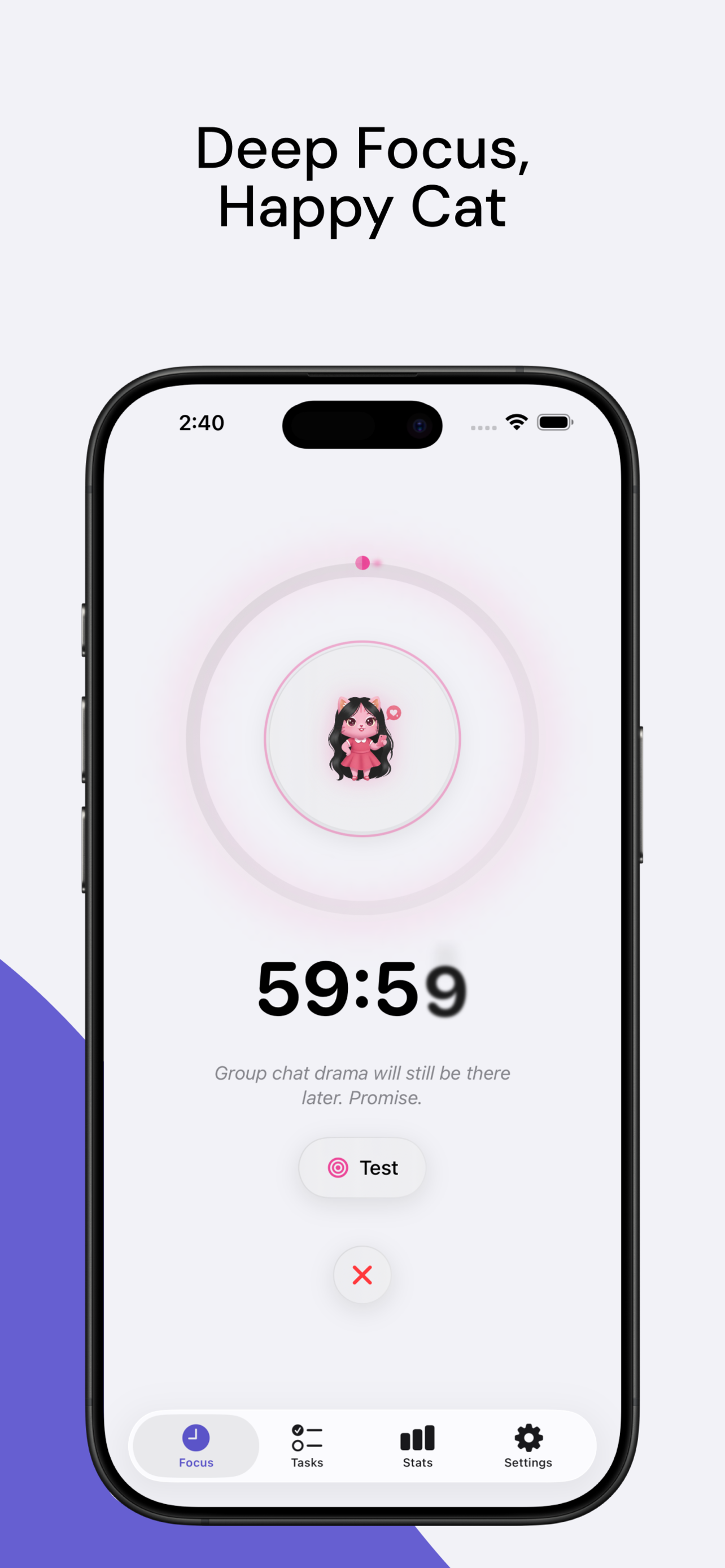 Purrfocus Task Management